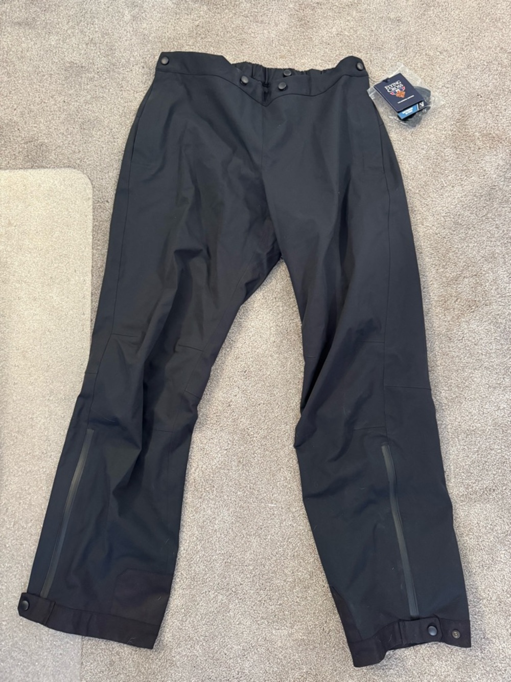 Black Waterproof Pants